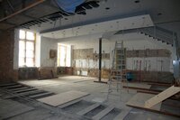 Das ehemalige Medienzentrum des Landtages ist nunmehr vollständig demontiert worden.