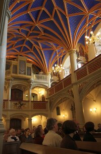 Nach gut zweijähriger Bauzeit konnte die sanierte Schlosskirche am 16. Mai 2013 der Schlosskirchengemeinde wieder übergeben werden.