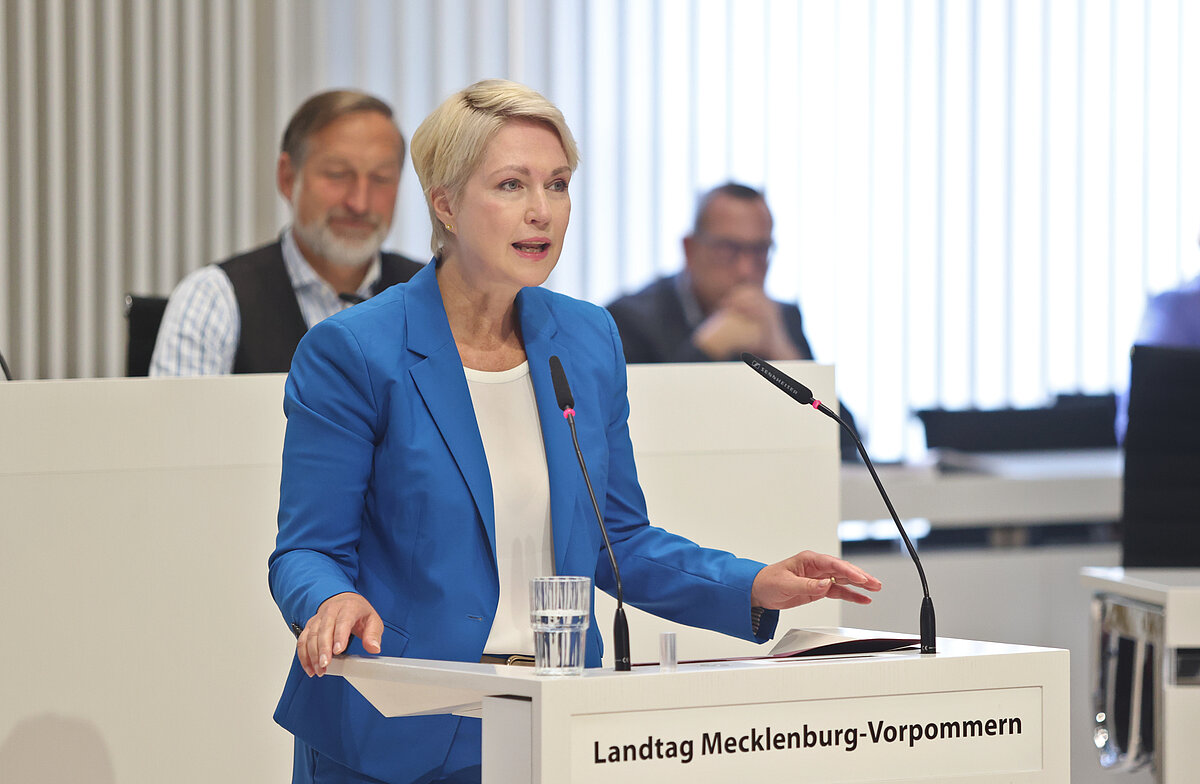 Ministerpräsidentin Manuela Schwesig