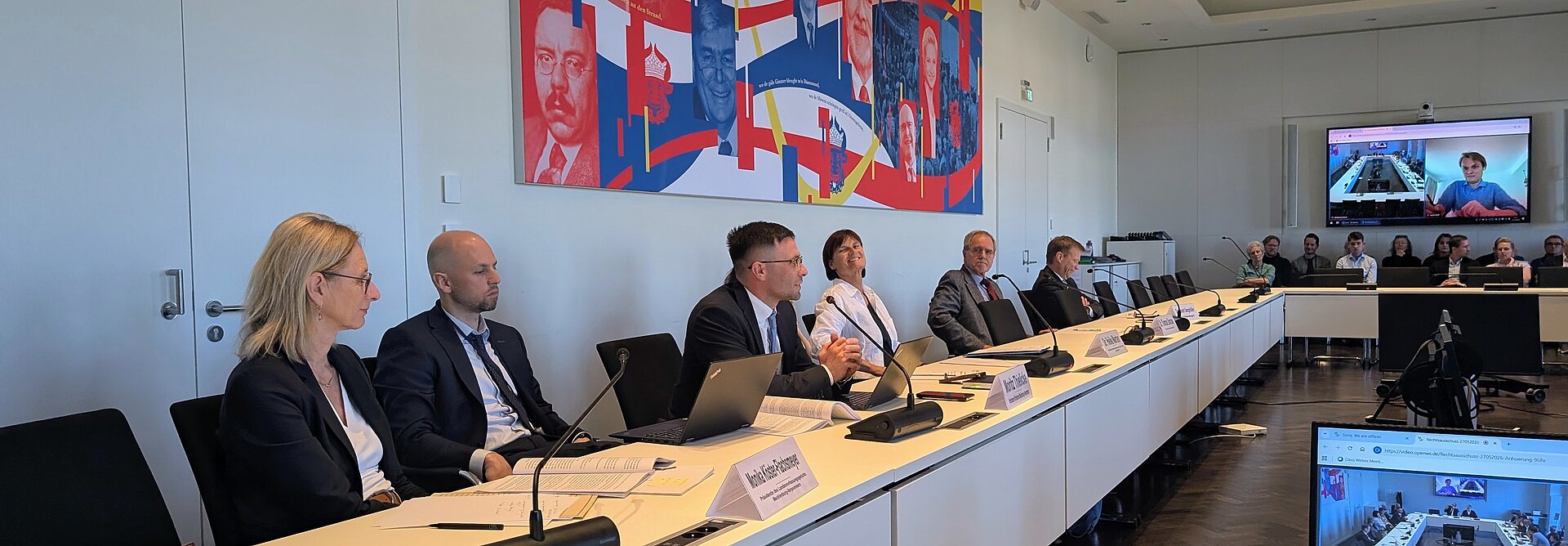 Sachverständige zur Anhörung (Foto: Landtag M-V)