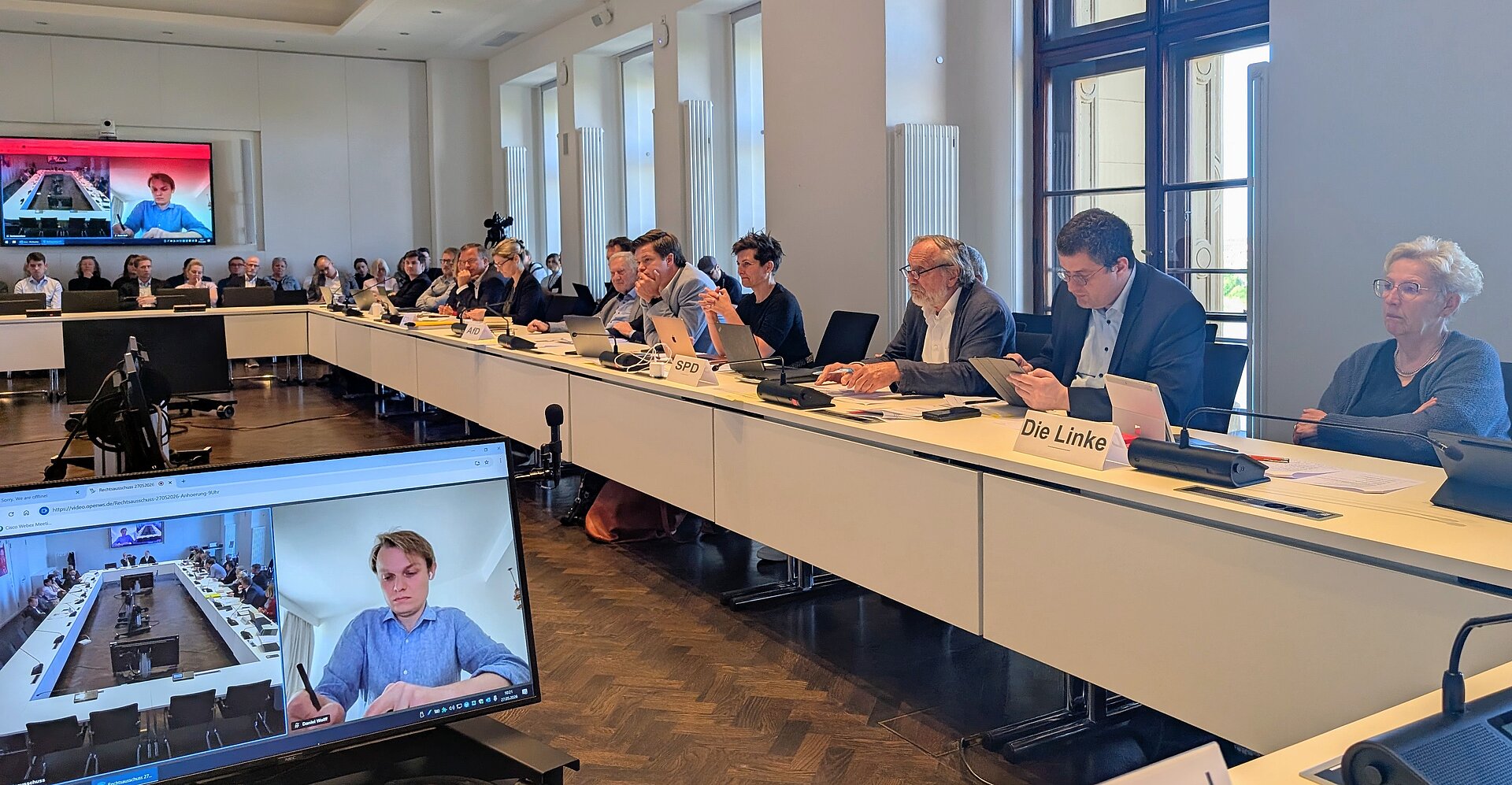 Mitglieder des Rechtsauschuss (Foto: Landtag M-V)