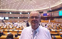 MdL Detlef Müller bei der AdR-Plenartagung in Brüssel. (Foto: Landtag M-V)