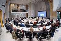  Plenarsaal des Schweriner Schlosses